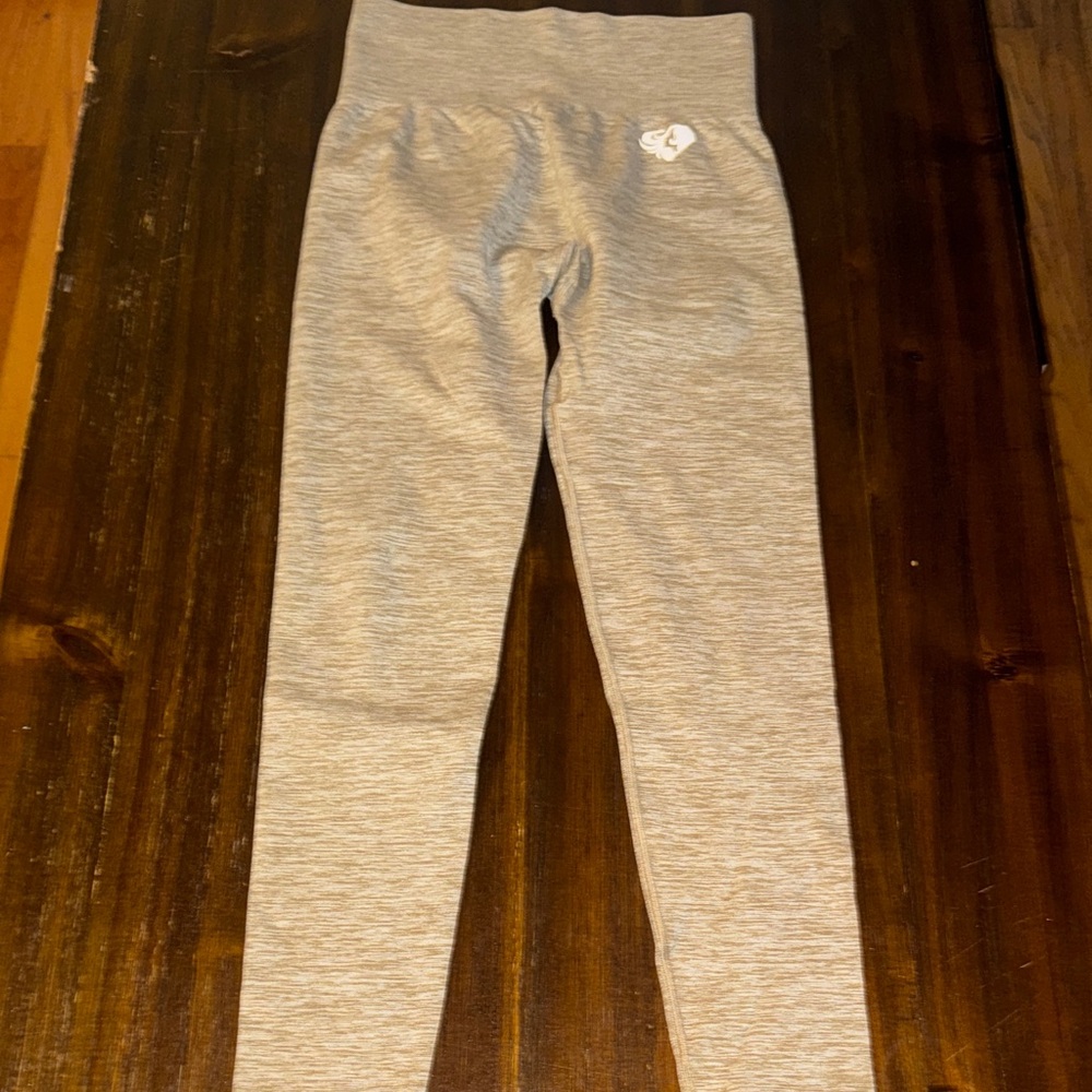 Women's Gray High-Waisted Leggings